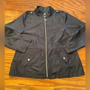 Elegant Black Utility Jacket for Women